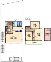阪急「西山天王山」駅徒歩１５分！大型分譲地！
前道広々6ｍ！土地広々58.93坪！！
第二大山崎小学校まで約480ｍ（徒歩6分）でお子様にも安心！