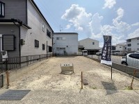 閑静な住宅地！土地面積約３０．２５坪！
前道７ｍ超で駐車もしやすい土地です♪徒歩圏内に商業施設充実！
１７１号線も近い為、車通勤の方にもオススメ！