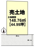 ☆建築条件無し土地☆お好きなハウスメーカー・工務店で建築可能♪
南向きの為、陽当り良好！
区画整備された閑静な住宅地で交通量も少なめ♪