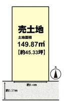 長岡京市、向日市、大山崎町を専門　ユニバーサルホームサービス ＪＲ『長岡京駅』まで徒歩８分と通勤・通学に便利な立地！
解体更地お渡し！教育施設まで徒歩圏内！
建築条件無し売土地につき、お好きな工務店やハウスメーカーで建築可能！